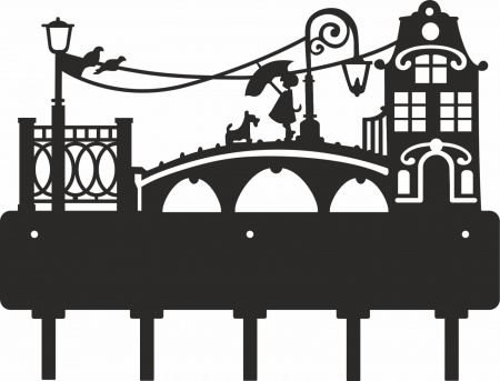 Ключница "Мост" (290*205)